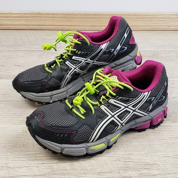 asics running shoes purple